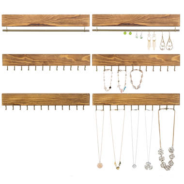 Necklace on sale hanger wall